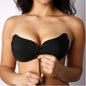 adhesive strapless push up bra