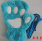 Half Cover Paw Bear Cat Claw Gloves