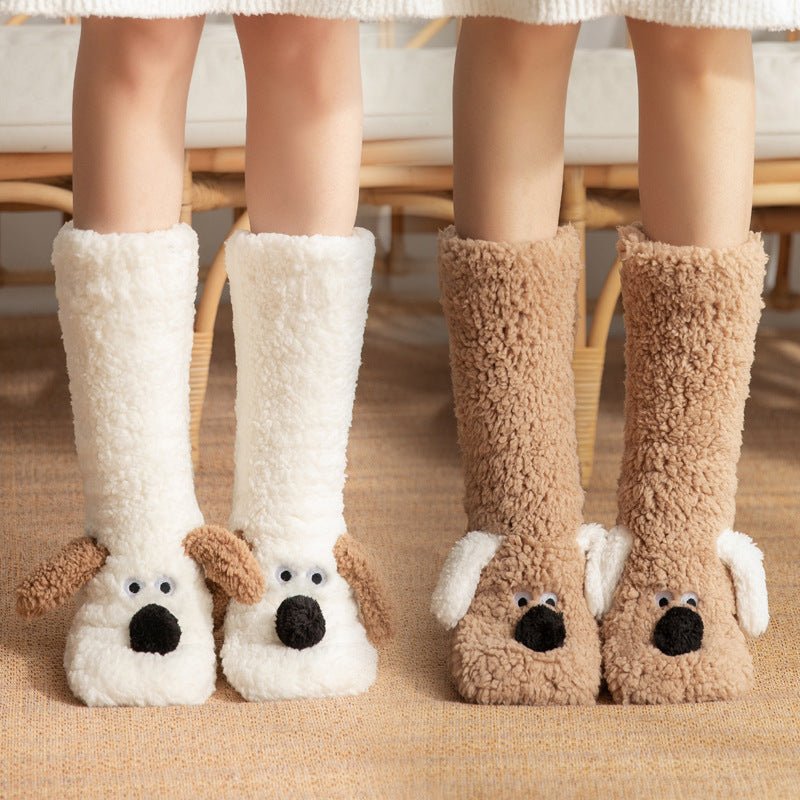 cute cartoon dog socks
