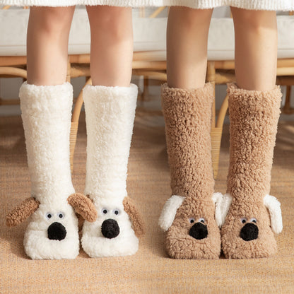 cute cartoon dog socks