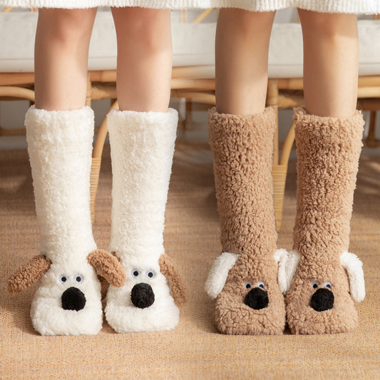 cute cartoon dog socks