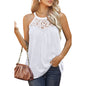 loose fit summer lace tank tops