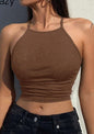 Solid Color Tank Top For Women