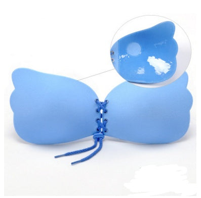 adhesive strapless push up bra