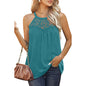 loose fit summer lace tank tops