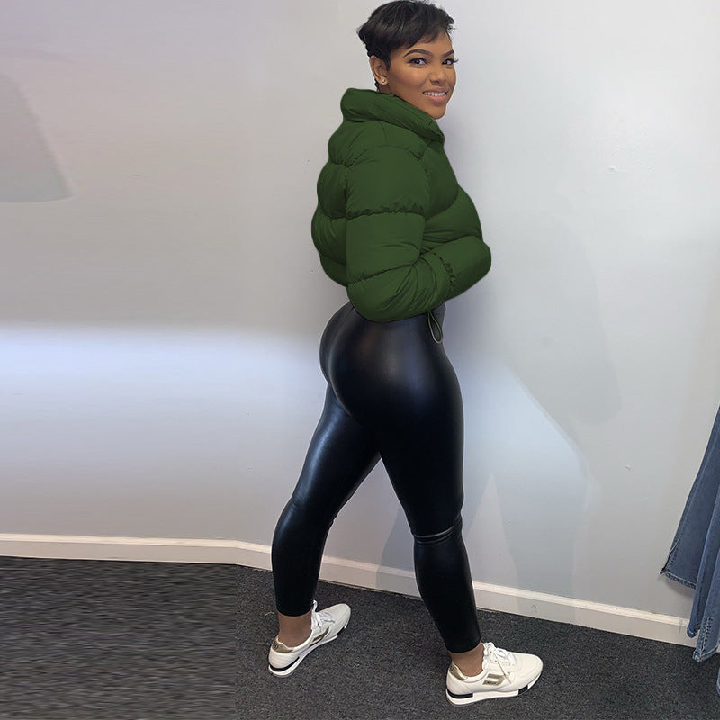 women's short down jacket