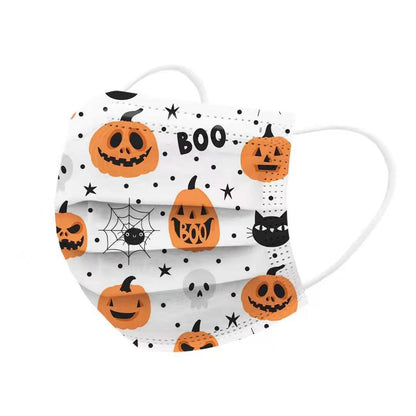 Halloween Print Flat Masks