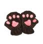 Half Cover Paw Bear Cat Claw Gloves