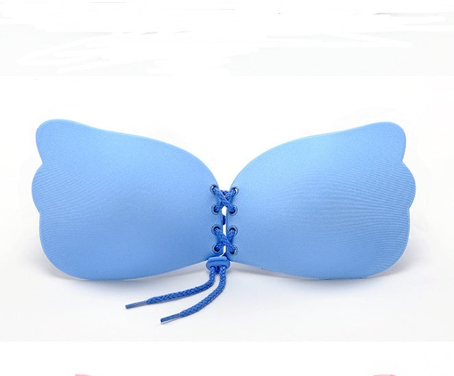 adhesive strapless push up bra