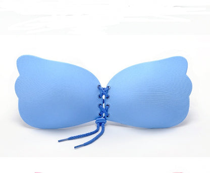 adhesive strapless push up bra