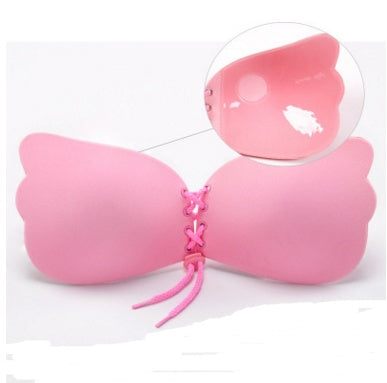 adhesive strapless push up bra