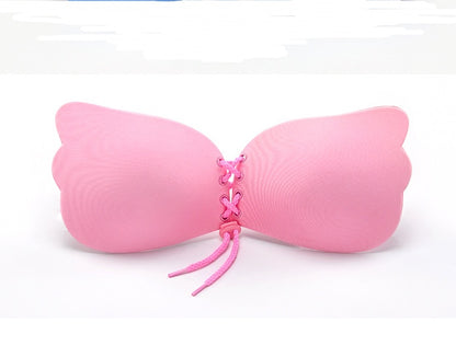 adhesive strapless push up bra