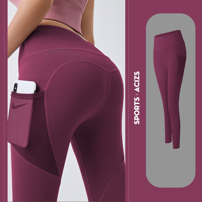 Yoga Leggings Pants With Pocket