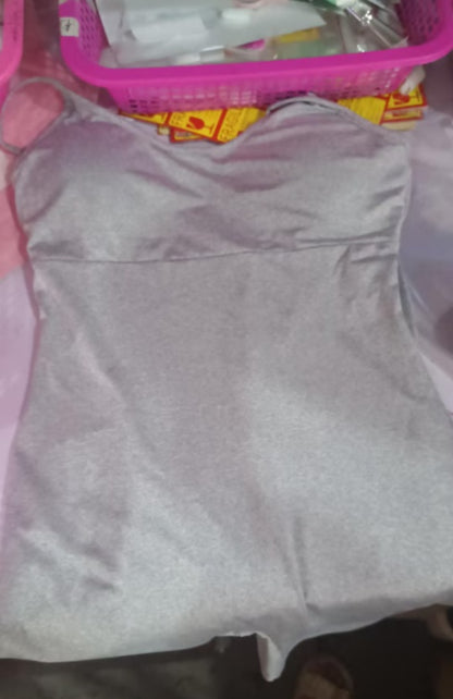 Spaghetti Strap Yoga Jumpsuit Shorts