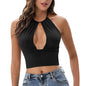 Camisole Halter Vest Women Summer Hollow Tops