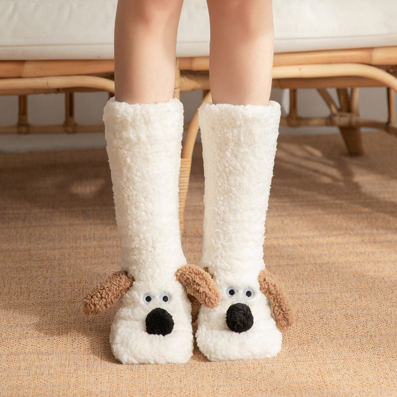 cute cartoon dog socks