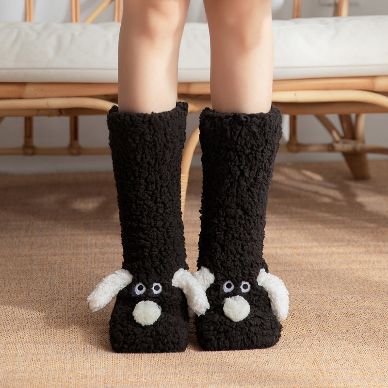 cute cartoon dog socks